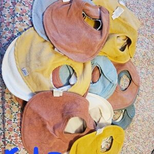 Soft Pastel Baby Bib Collection